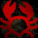 crab red gold