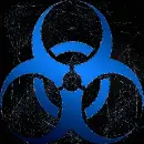 Biohazard blue