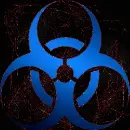 Biohazard blue