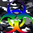 Biohazard Colorful