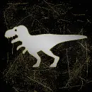 Dino silver gold