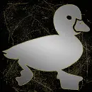 duck silver gold