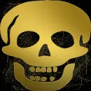 gold skull gold