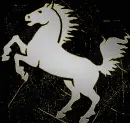 horse silver gold