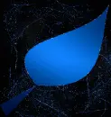 leaf blue blue