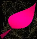 leaf pink gold