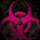 Biohazard deep pink