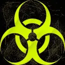 Biohazard bright yellow gold