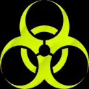 Biohazard bright yellow gold