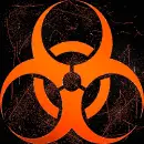 Biohazard orange orange