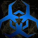 Malware hazard blue gold
