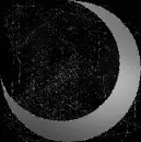 moon silver black