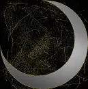 moon silver gold