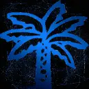palm blue