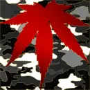 red weed camo gold