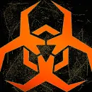 Malware Hazard orange gold
