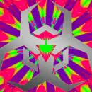 Malware Hazard silver colorful gold