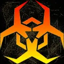 Malware Hazard sunset gold