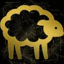 sheep gold gold