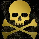 skull gold gold