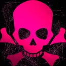 skull pink pink
