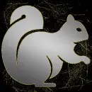 Squirell silver gold