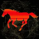 Unicorn orange swift gold