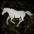 unicorn silver gold