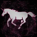 unicorn silver pink