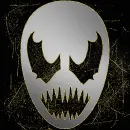 venom head silver gold