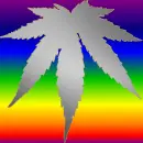 weed colorful gold