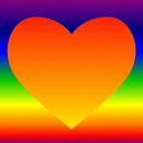 Heart Sunset