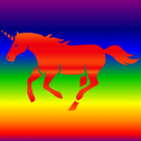 Unicorn colorful