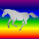 Unicorn colorful