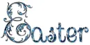 Easter, Animated, Bubbles, Letters