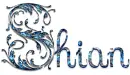 Shian, Animated, Lettering, S, First Name