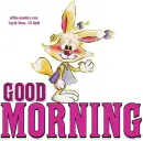Good Morning, DIDDL, CUTE, BUNNYS, GREETINGS
