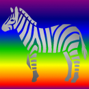 Zebra silver