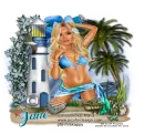 Blonde on the Beach
