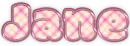 Pink plaid - Jane
