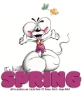 it's finally SPRING, SEASONAL DIDDL, MOUSE, CUTE