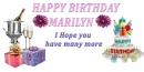 Happy Birthday - Marilyn