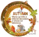 Hello Autumn . . .