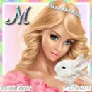 Rainbow/Spring letter ~ M ~ av ~ fg