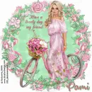 Girl with Bike ~ Pami