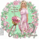Girl with Bike