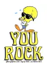 YOU ROCK, TWEETY, ANIMALS, CUTE