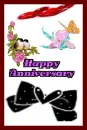 Happy Anniversary with 2 hearts