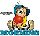 GOOD MORNING, BOY, CUTE, CARTOONS