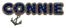NAVY ANCHORS CONNIE
